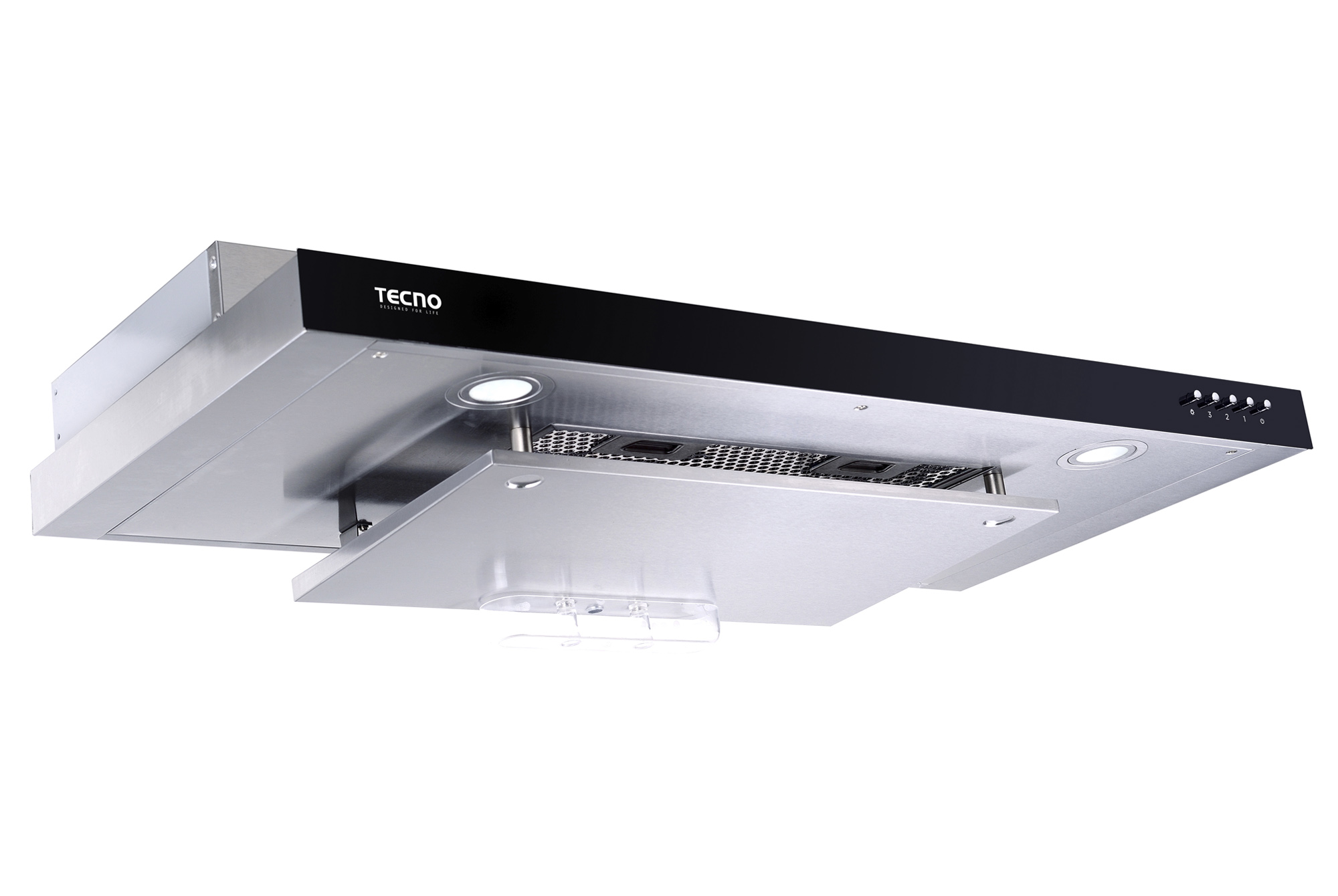Tecno Slim Line Hood with DYNA-X Motor (Stainless Steel)