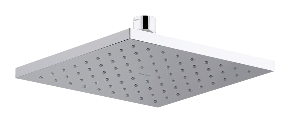 Contemporary Square 8" Rainhead With Air-Induction Technology