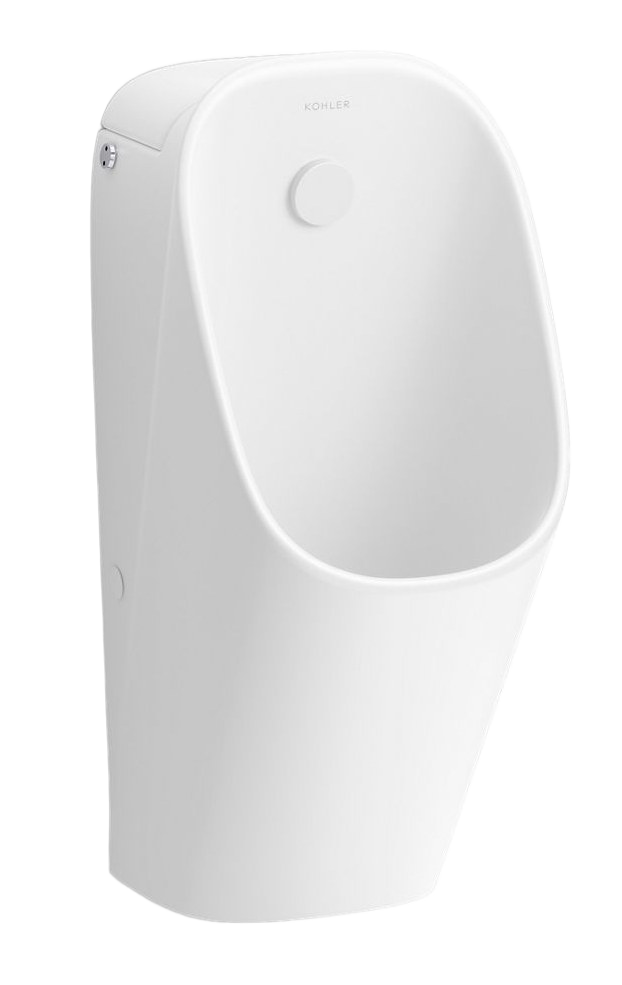 Washout half-stall 0.5 – 2.5 lpf urinal, rear spud