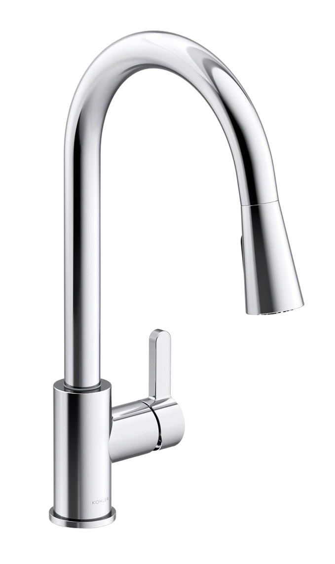 PULL-DOWN KITCHEN FAUCET UPRIGHT