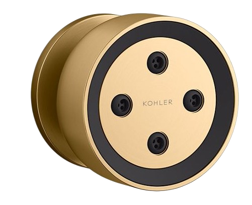 Vibrant Brushed Moderne Brass