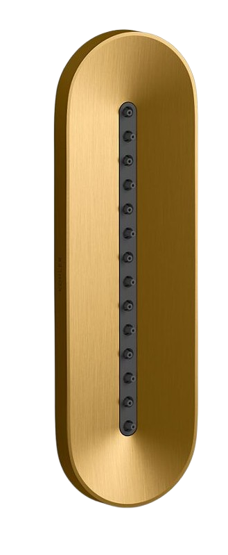 Vibrant Brushed Moderne Brass