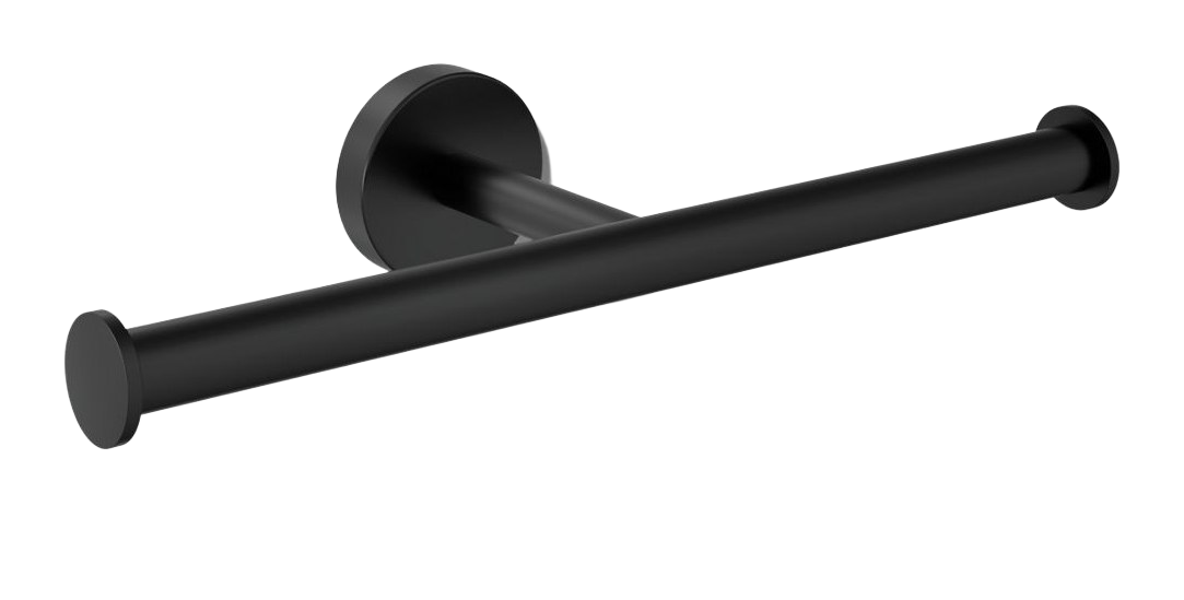 Double toilet paper holder