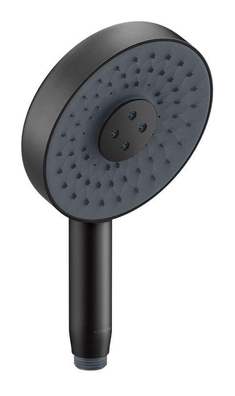 Round three-function handshower, 5.7 lpm