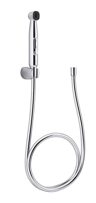 Two-function hygiene spray