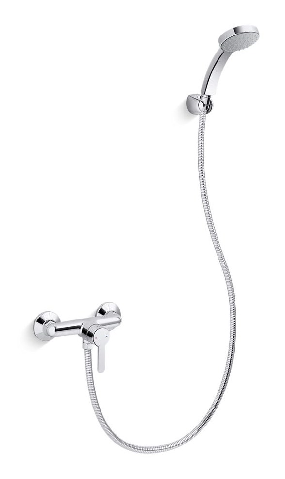 Wall-mount s/o faucet streamline 6p