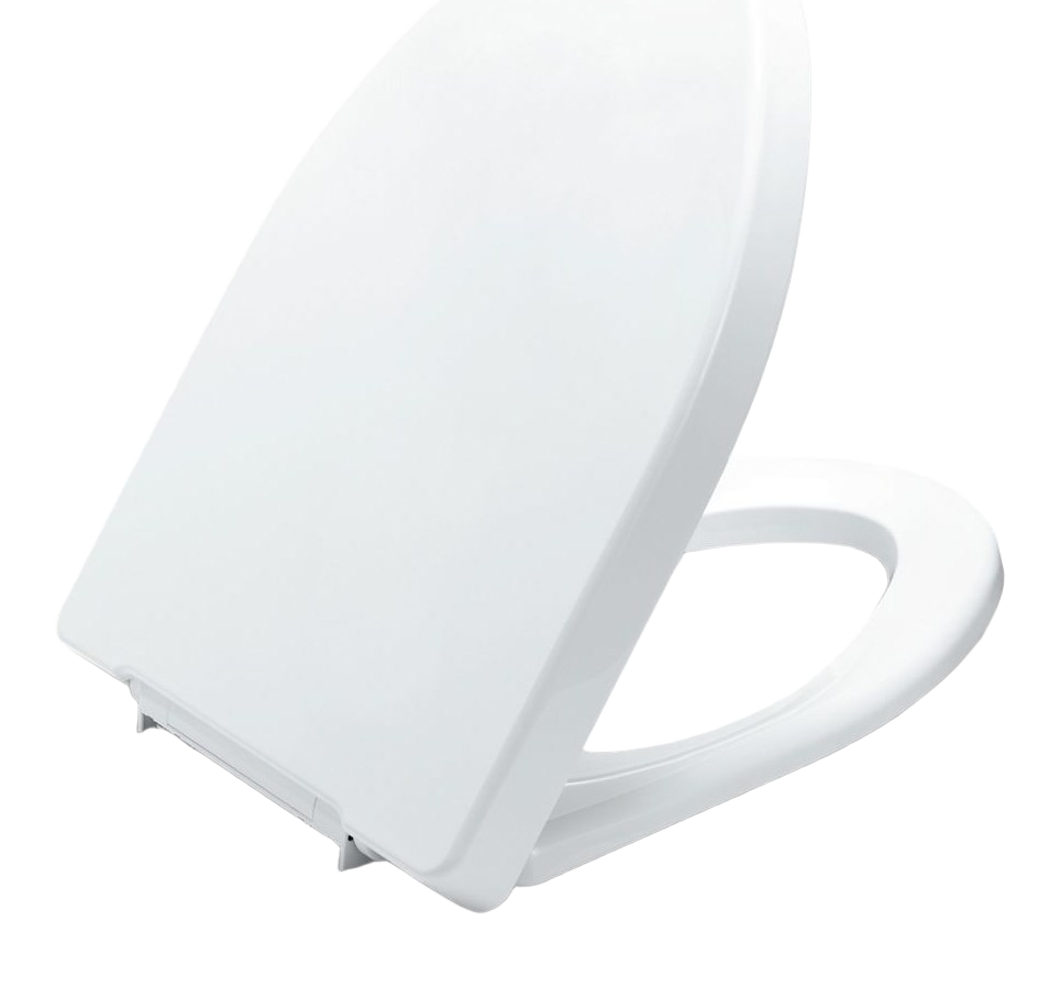 Quiet-Close toilet seat (Hidden hinge base)