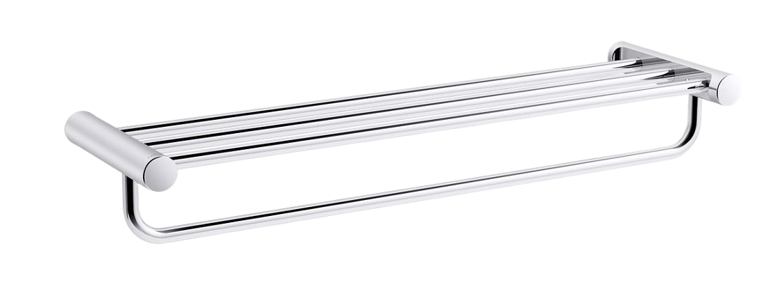 24" double towel shelf