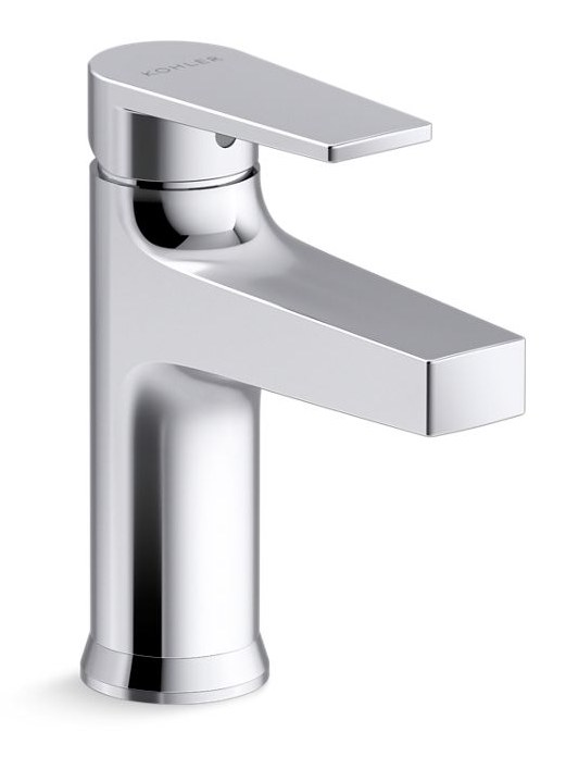 Single-handle bathroom sink faucet, cold only, 5.7 lpm