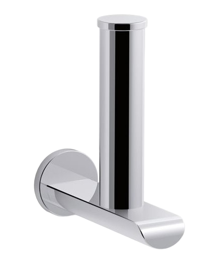 Vertical toilet paper holder