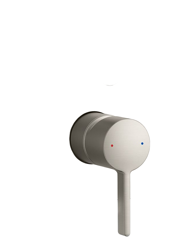 Recessed non-thermostatic bath & shower valve and trim with contemporary design