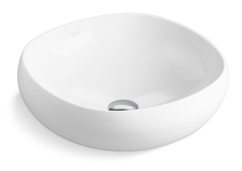 438 mm round vessel bathroom sink