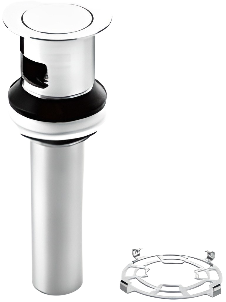 Bouncing-type Drain (drop-in water stopper/retail packaging)